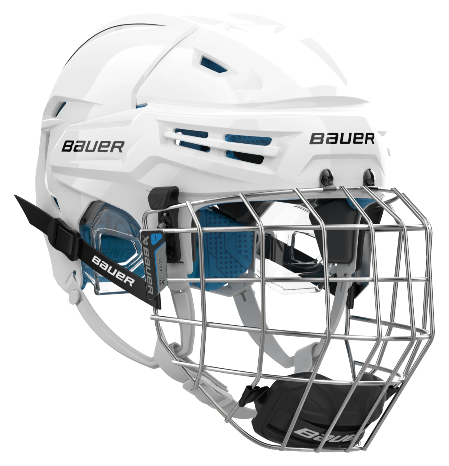 Bauer Re-Akt 65 Combo Hockey Helmet - Image 2