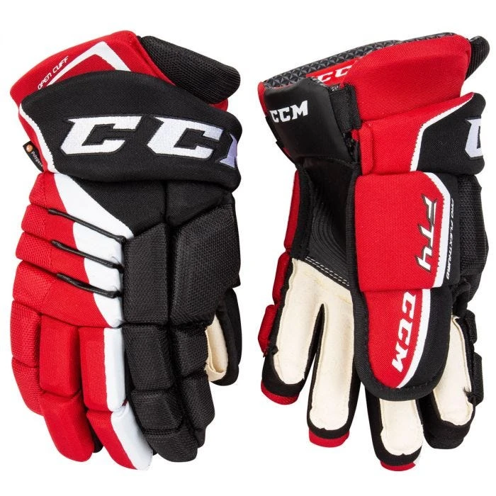 CCM JetSpeed FT4 Junior Hockey Gloves - Image 3