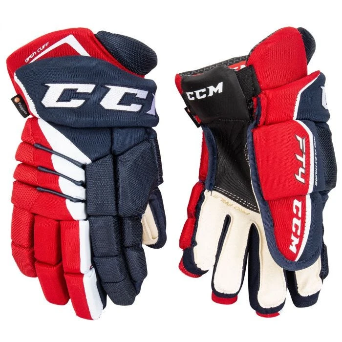 CCM JetSpeed FT4 Junior Hockey Gloves - Image 5