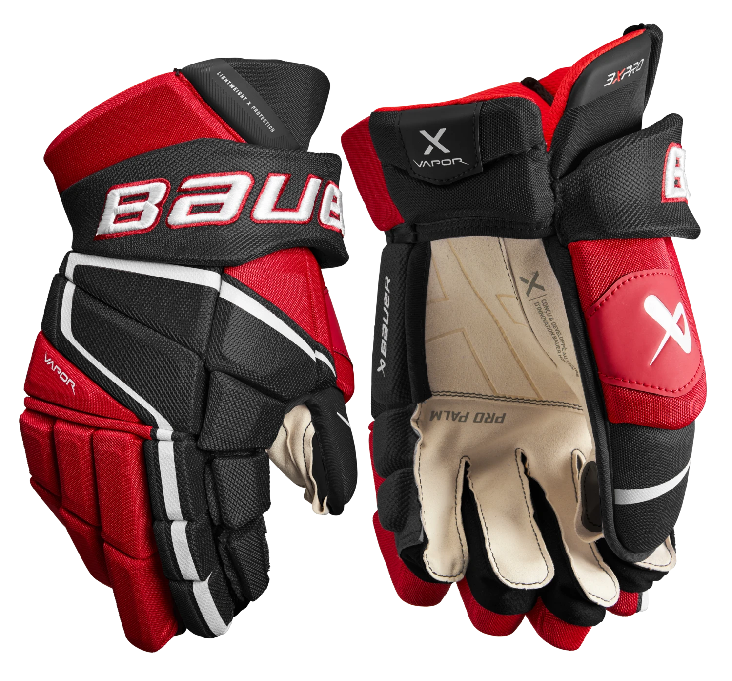 Bauer Vapor 3X Pro Intermediate Hockey Gloves - Image 2