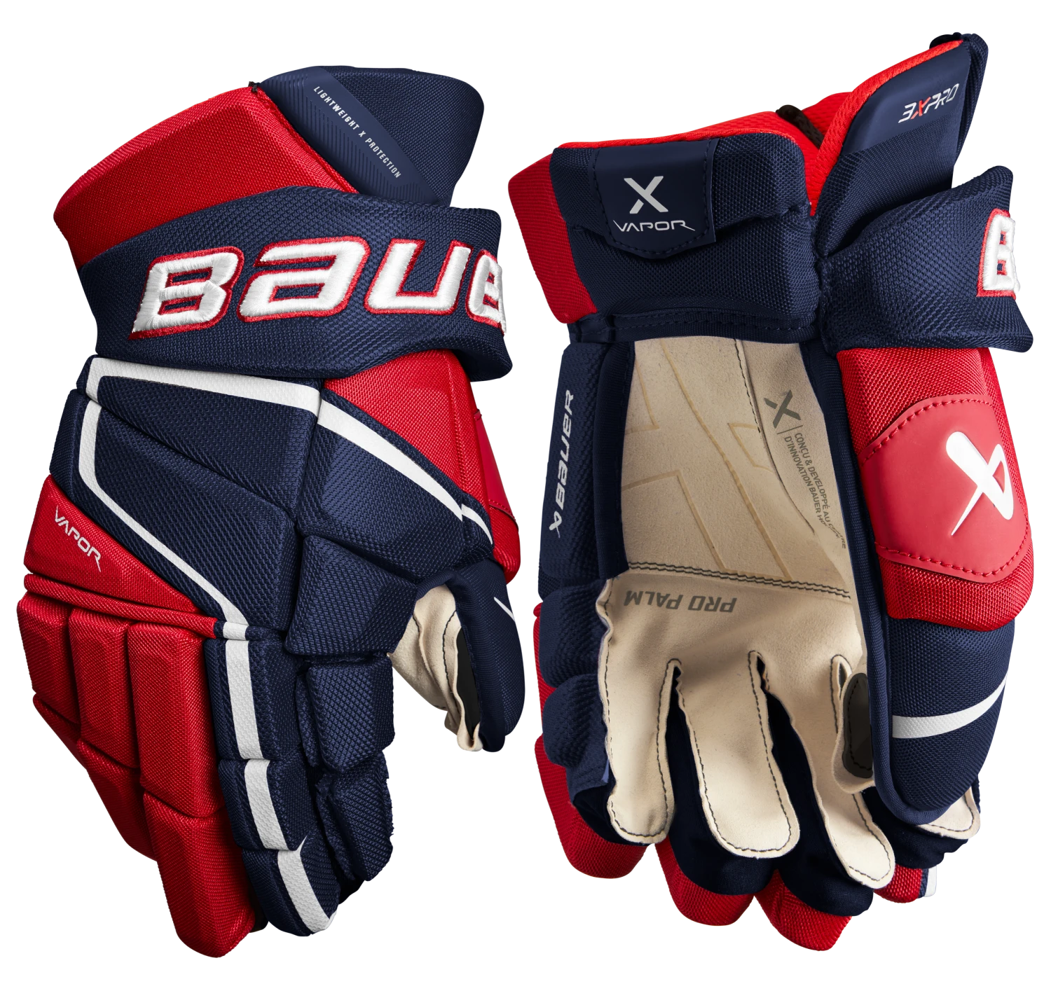 Bauer Vapor 3X Pro Intermediate Hockey Gloves - Image 4