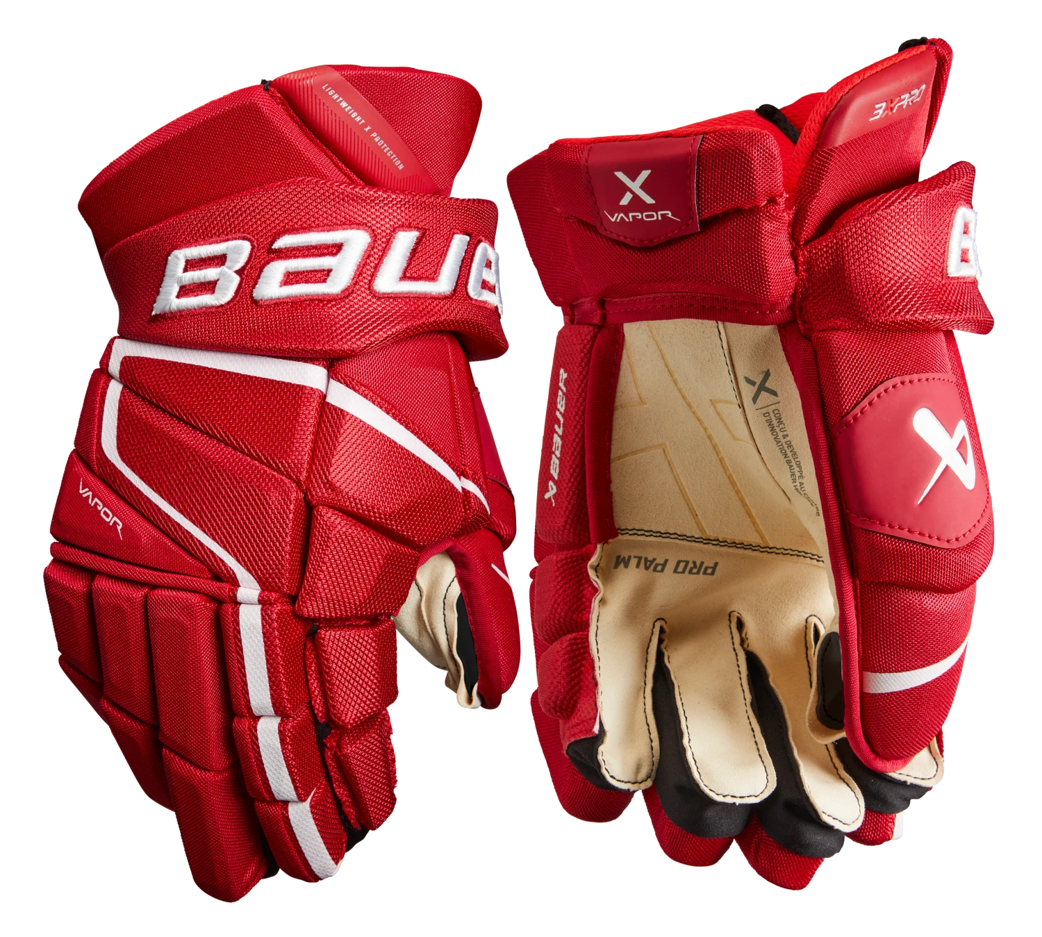Bauer Vapor 3X Pro Intermediate Hockey Gloves - Image 5