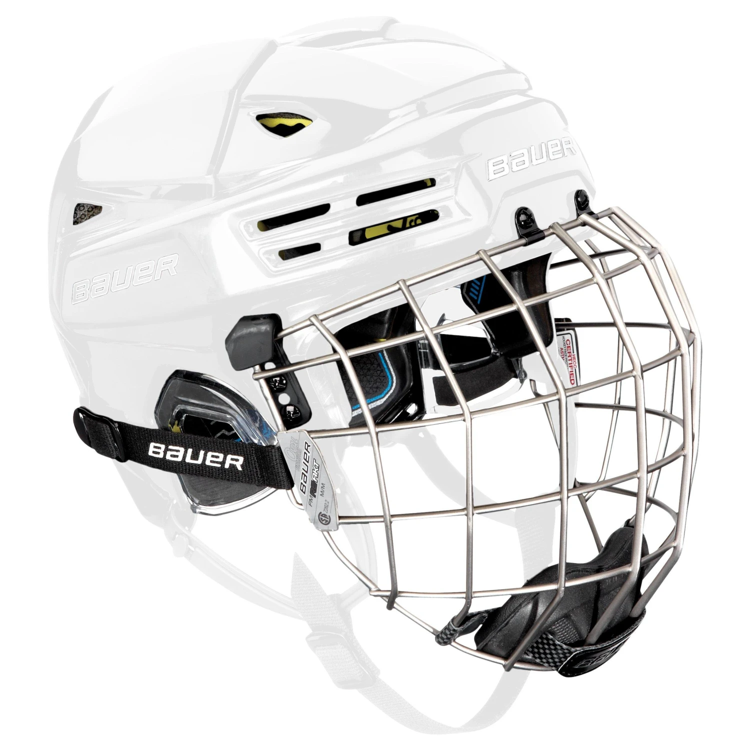 Bauer Re-Akt 200 Combo Hockey Helmet - Image 2