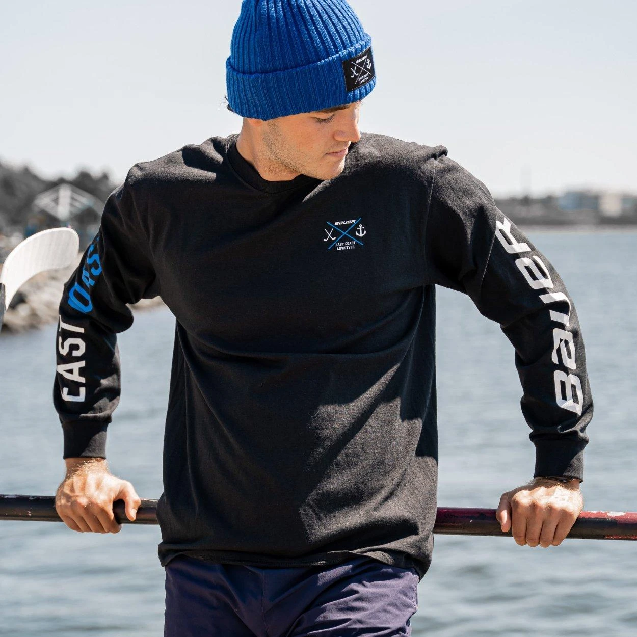 Bauer X East Coast Lifestyle Long Sleeve T-Shirt - Image 3