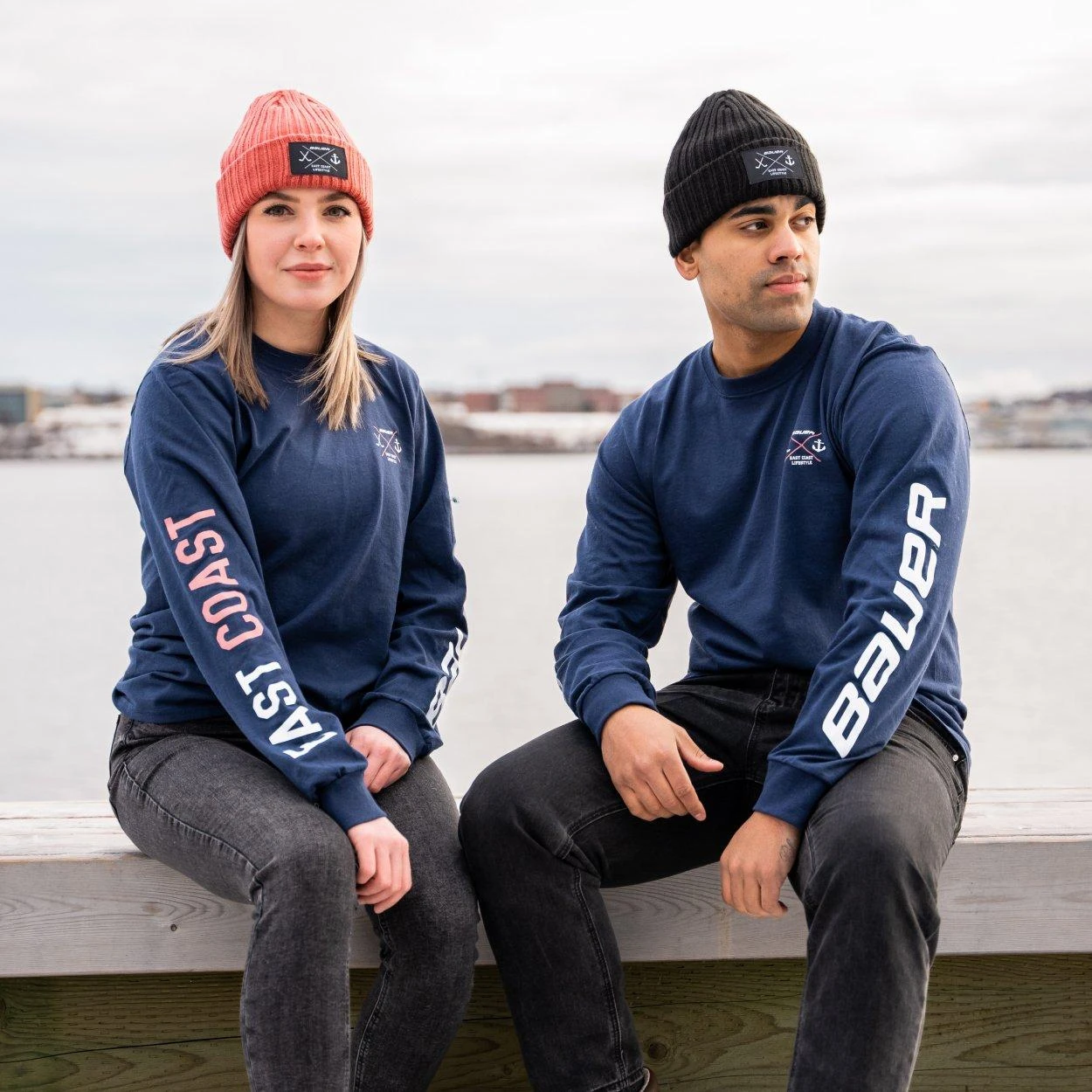 Bauer X East Coast Lifestyle Long Sleeve T-Shirt - Image 4