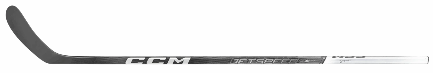 CCM JetSpeed FT6 Pro Junior Hockey Stick (Chrome) - Image 2