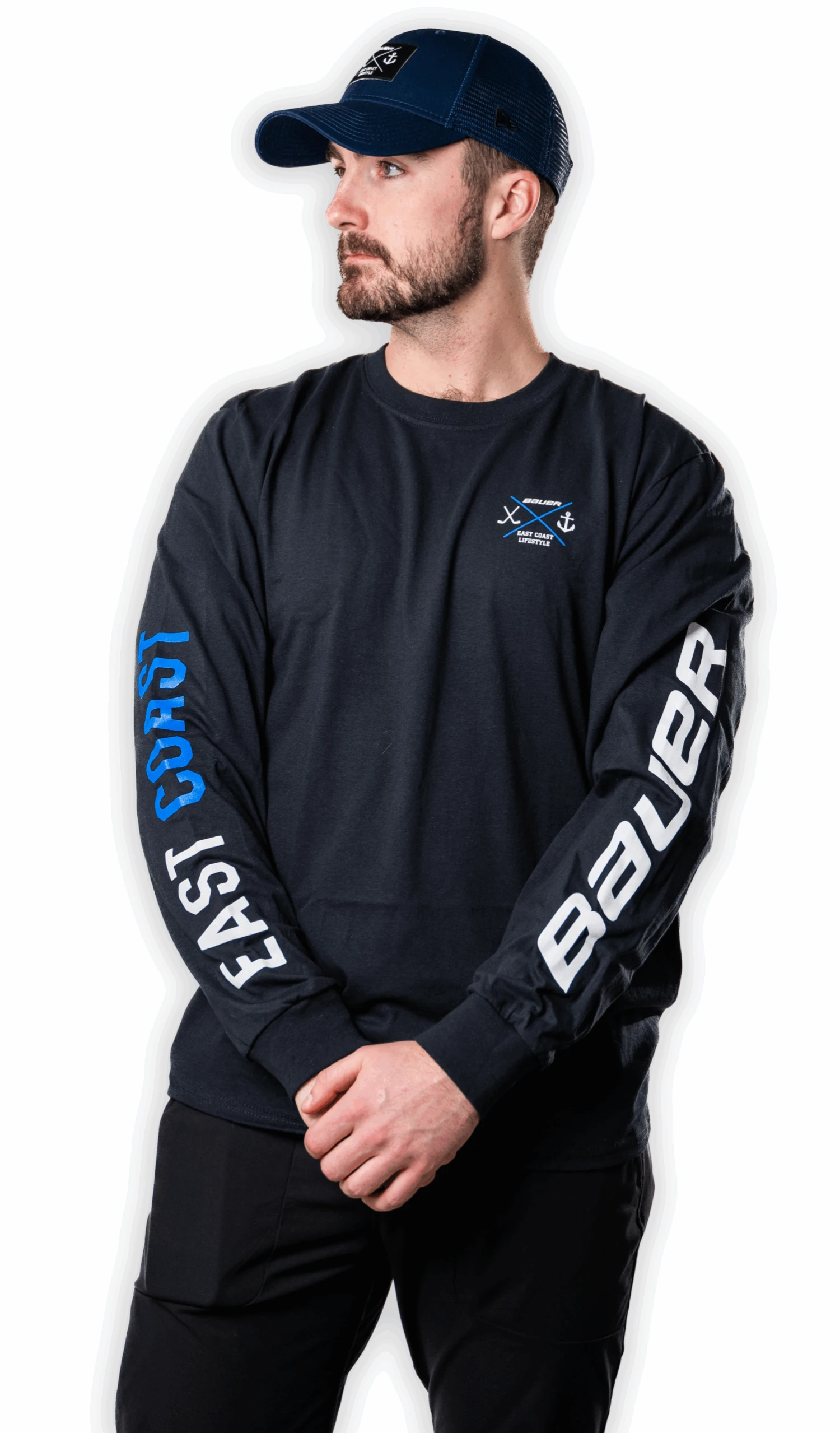 Bauer X East Coast Lifestyle Long Sleeve T-Shirt