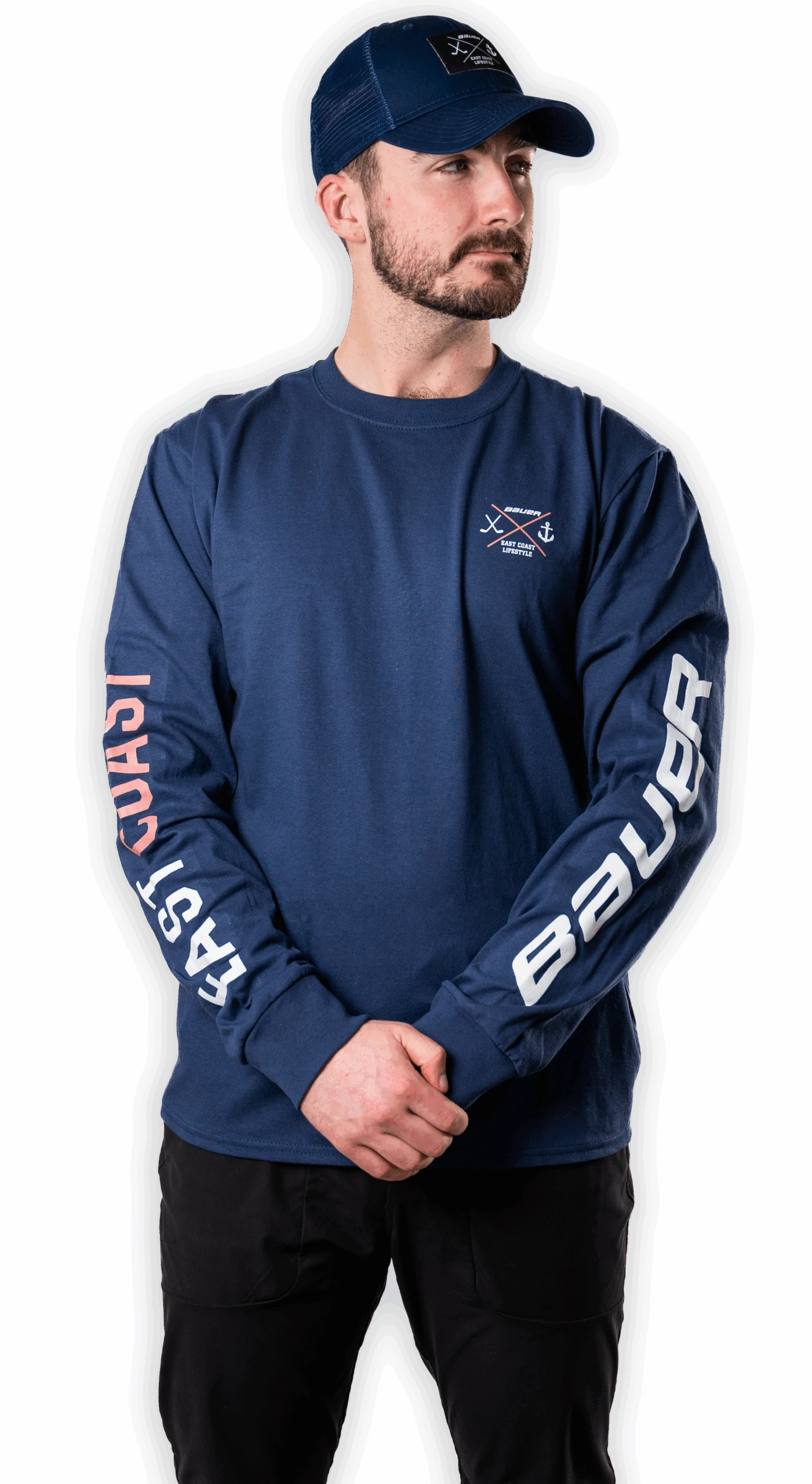 Bauer X East Coast Lifestyle Long Sleeve T-Shirt - Image 2