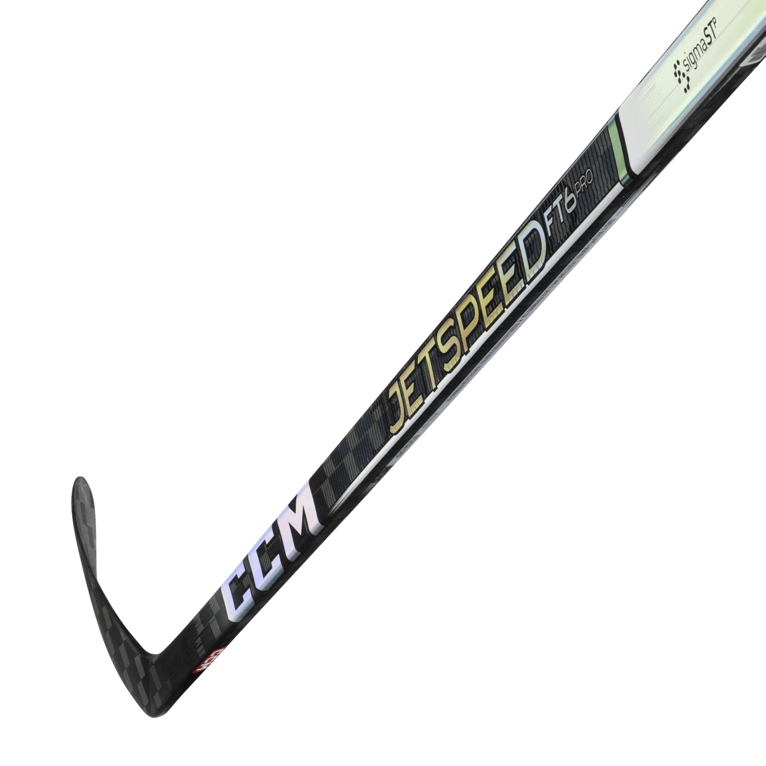 CCM JetSpeed FT6 Pro Junior Hockey Stick (Chrome) - Image 4