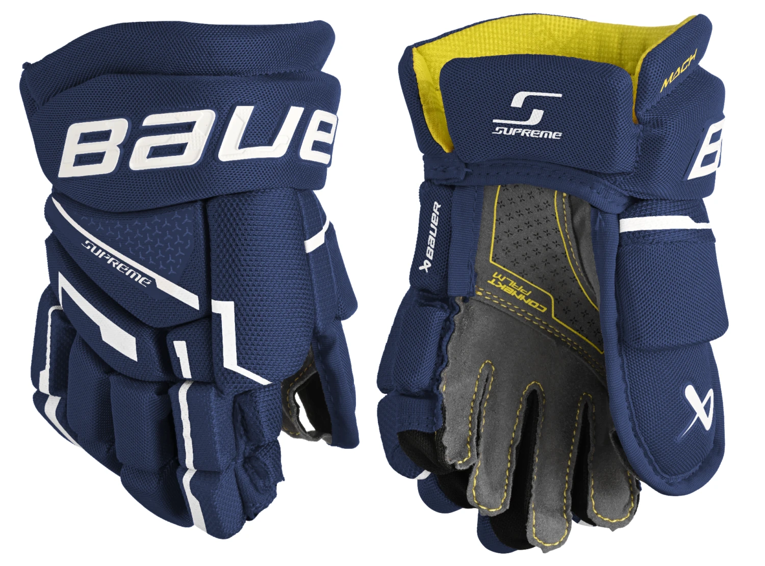 Bauer Supreme Mach Youth Hockey Gloves - Image 2
