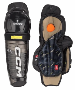 CCM Tacks AS-V Junior Shin Guards