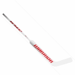 Warrior Ritual V2 E+ Intermediate Goalie Stick (White/Red)